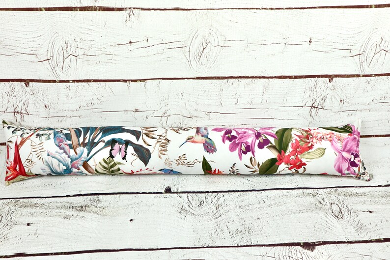 Draft Stopper Draft Pillows With Great Flowers Hummingbirds Etsy