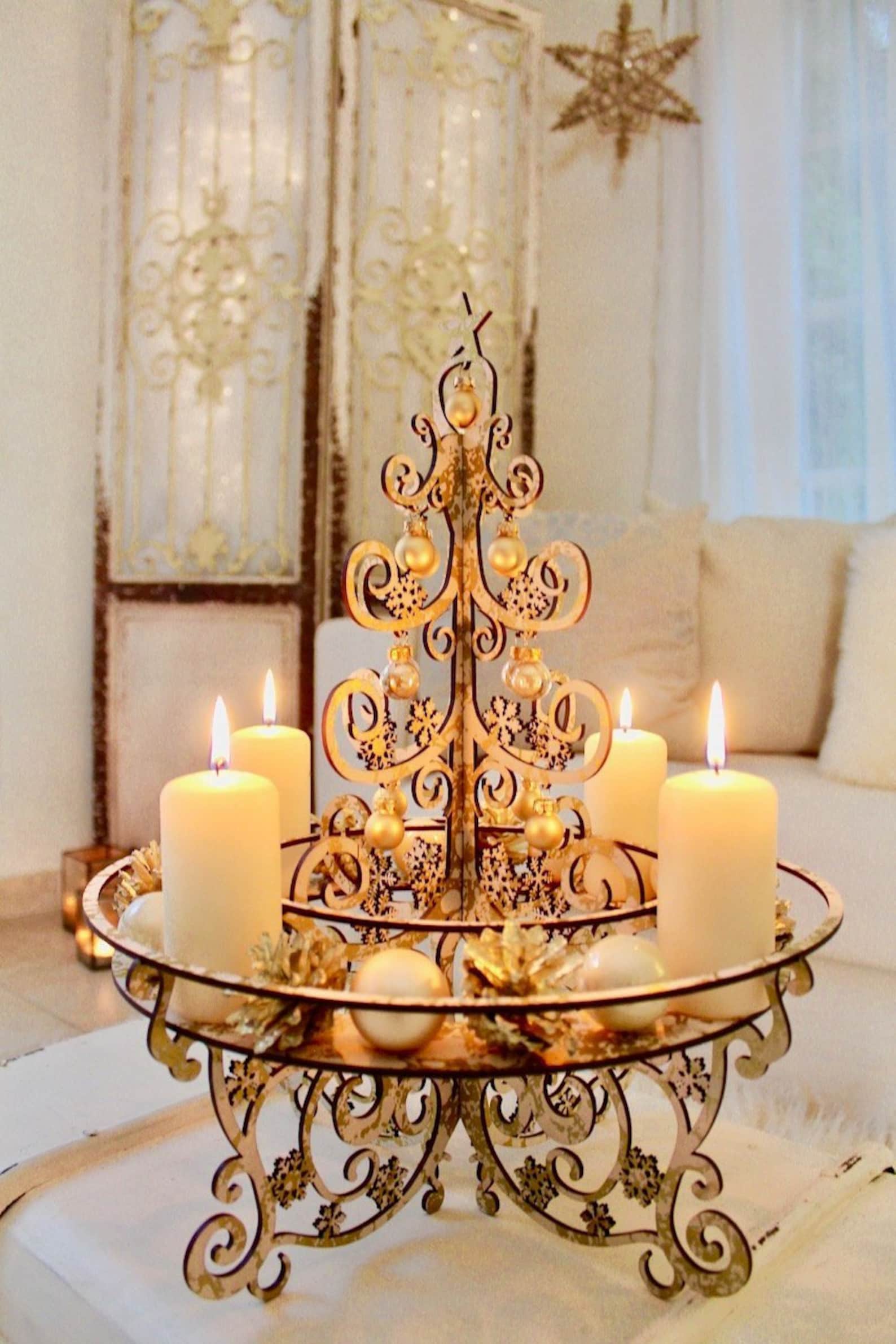 Traditional German Advent Wreath Count the Sundays before Christmas