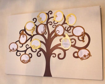 family tree picture frame