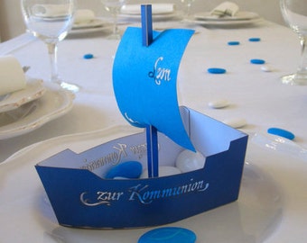 Communie decoratie boot