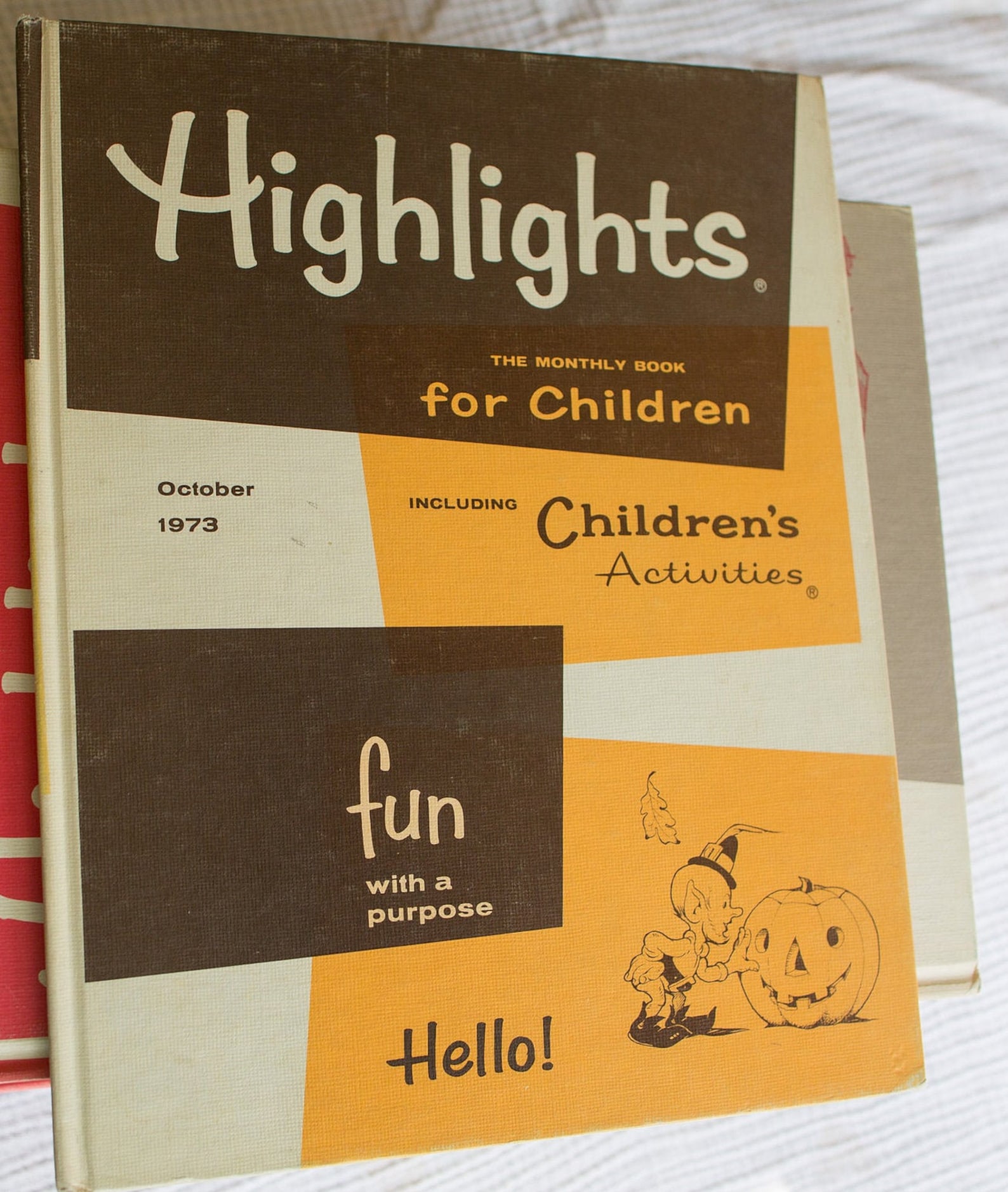 Vintage Highlights Magazine 1970's Hardback Lot of 18 Etsy