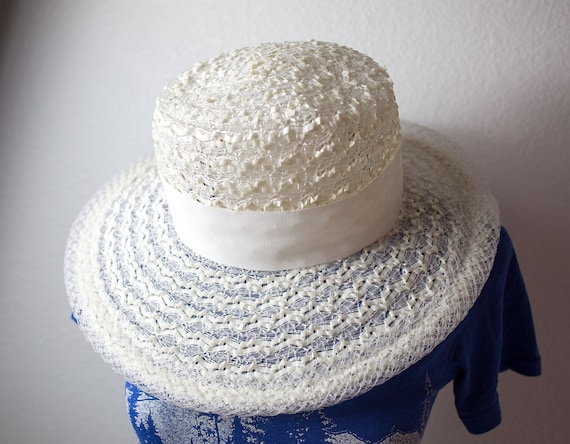 Antique Kutz Straw Hat - image 1