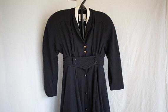 Vintage 80's Wayne Clark Wool Steampunk Evening Go