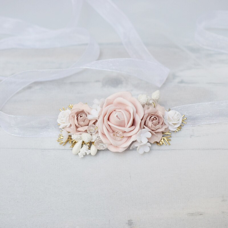 Silk Flower Belt main image 0