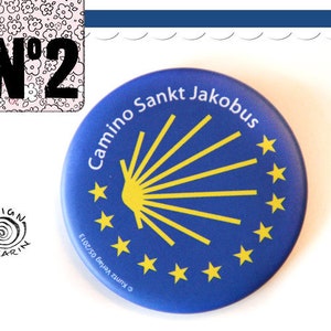 Nº 072 | 1 alfinete Caminho São Tiago | Caminho de Santiago