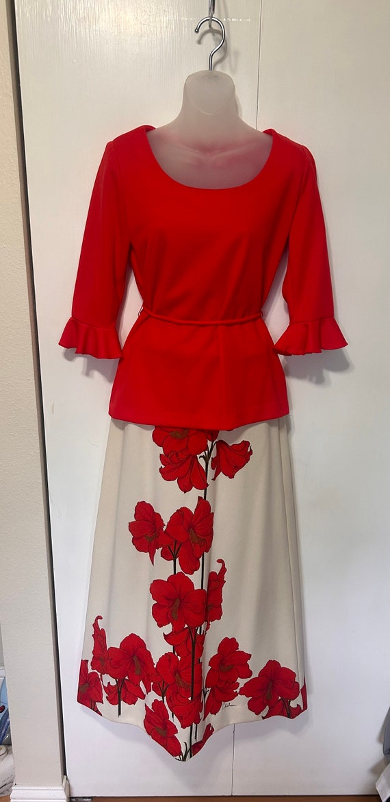 70’s Miss Shaheen Complete Top and Skirt Set