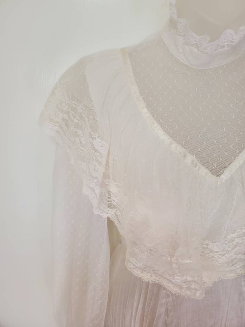 70's Handmade Gunne Sax Inspired Prairie Dress - Etsy