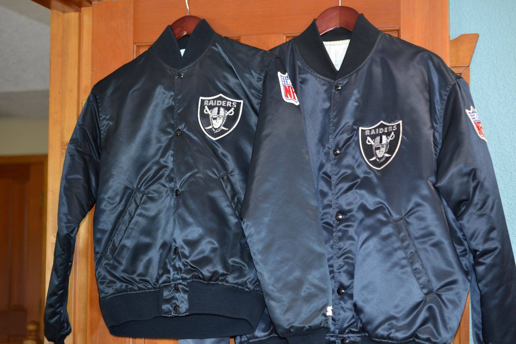 Oakland Raiders: 1990's Fullzip Starter Parka Jacket (XL