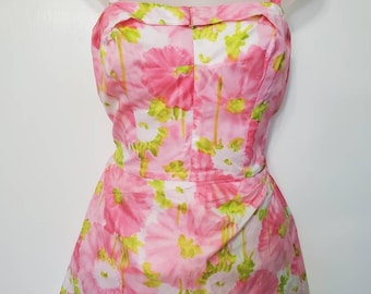 50's Peck and Peck Watercolor Playsuit