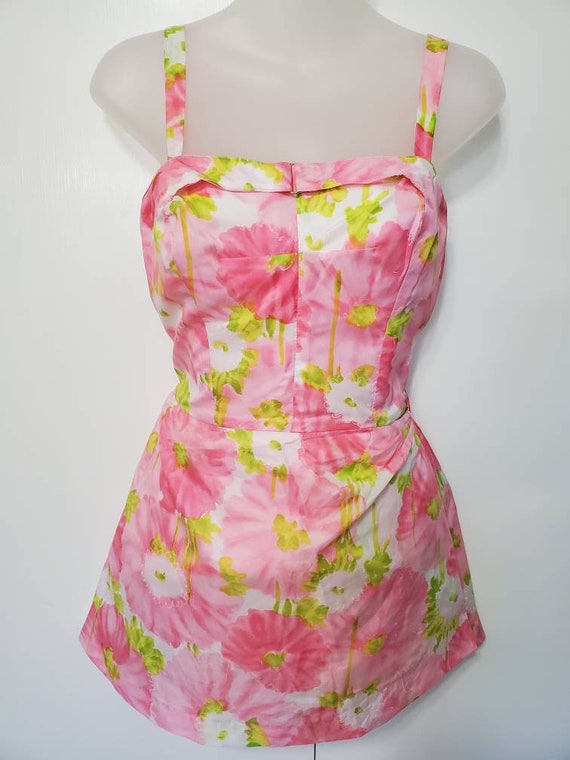 50's Peck and Peck Watercolor Playsuit