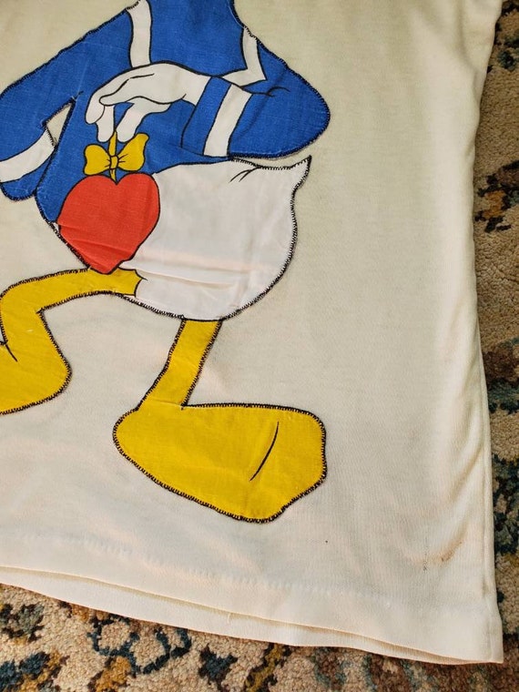 Vintage Single Stitch Donald Duck Shirt - image 3