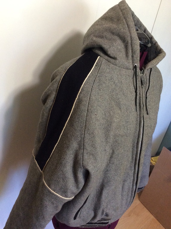 80's Wool Levi's Bomber Jacket - image 3