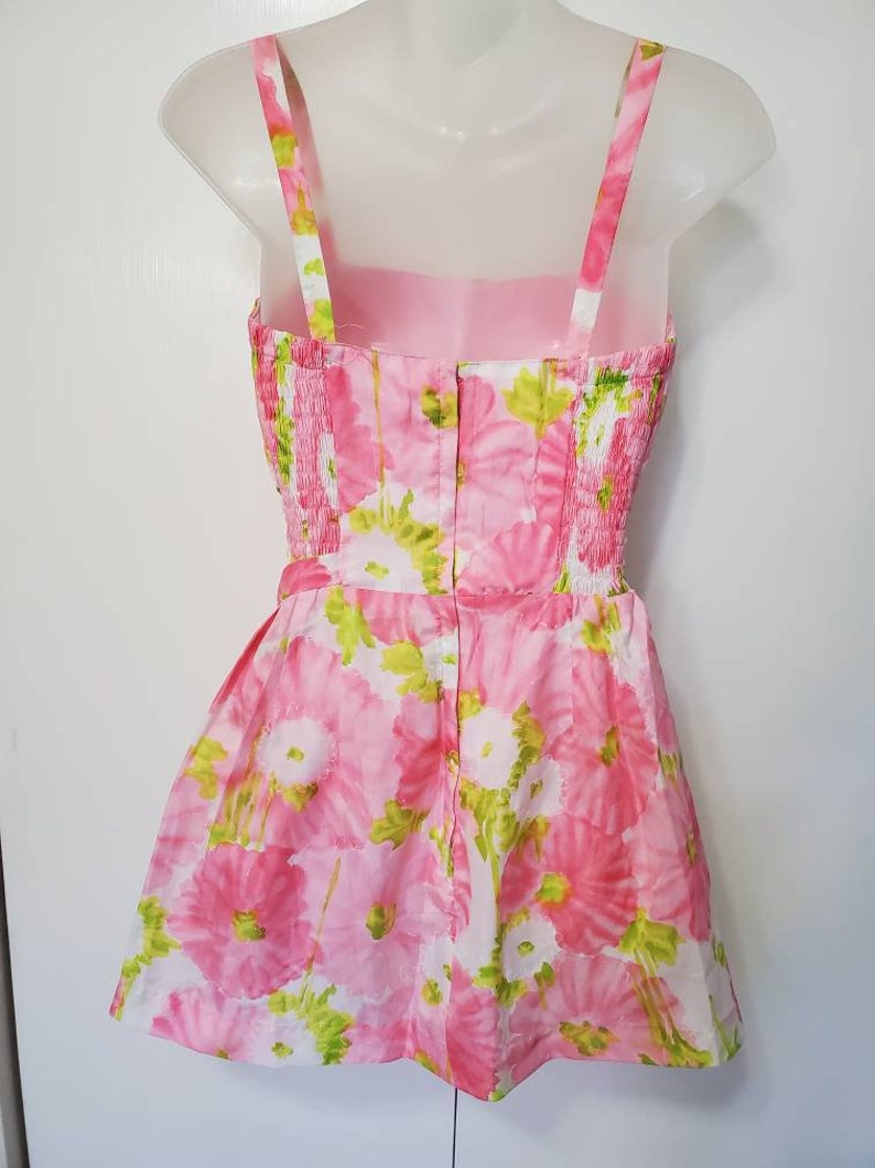 50's Peck and Peck Watercolor Playsuit image 4
