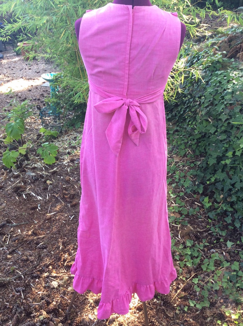 Vintage Lola Jrs Hawaii Floral Lace Dress