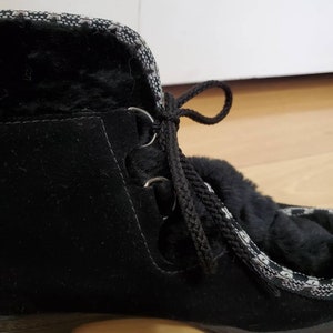 70's Snowland Faux Fur Moccasin Snow Boots image 2