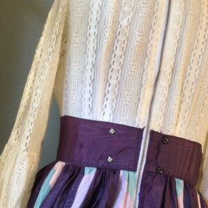 Vintage Lace Patchwork Festival Dress image 4