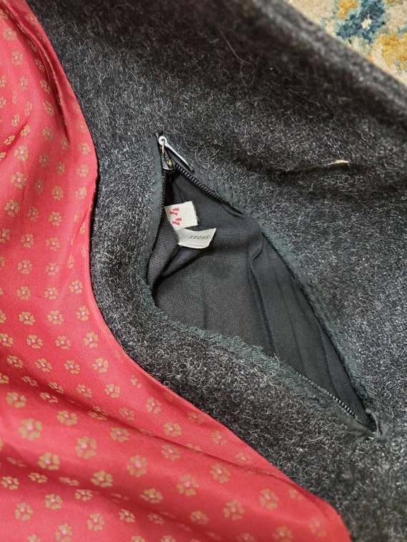 Vintage Baur Foradori Tyrol Wool Blanket Coat - image 8