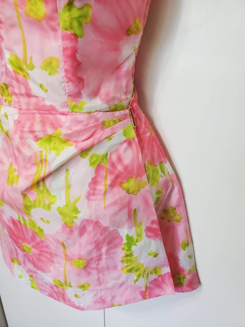 50's Peck and Peck Watercolor Playsuit image 3