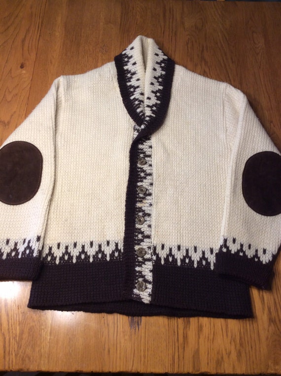 60's Pendleton Shetland Nordic Style Cardigan