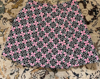 Vintage Handmade Flower Power Skort