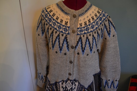 Vintage Oslo Norway Wool Sweater Dress - image 2