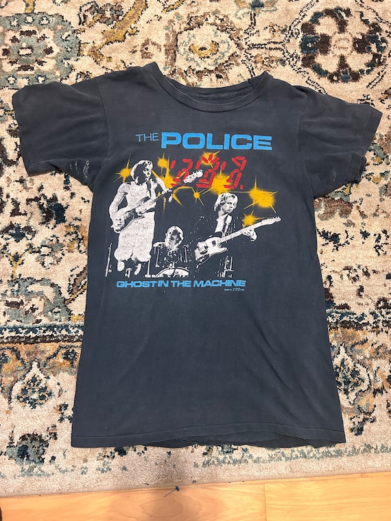 1982 The Police Ghost in the Machine Tour Shirt