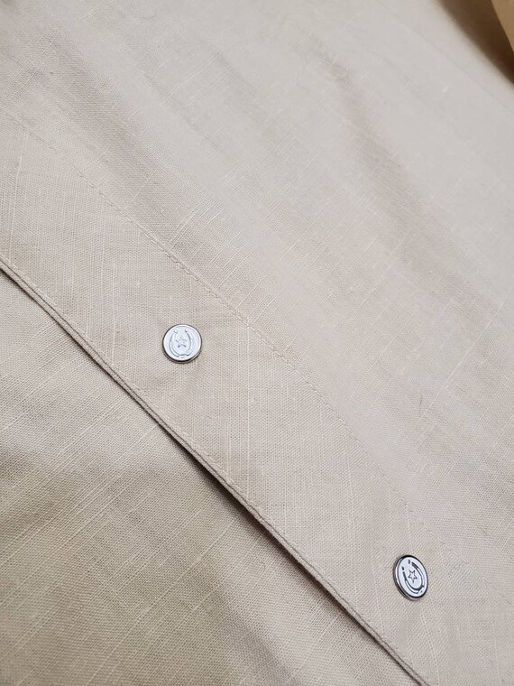 70's Handmade Patchwork Western Shirt - image 4