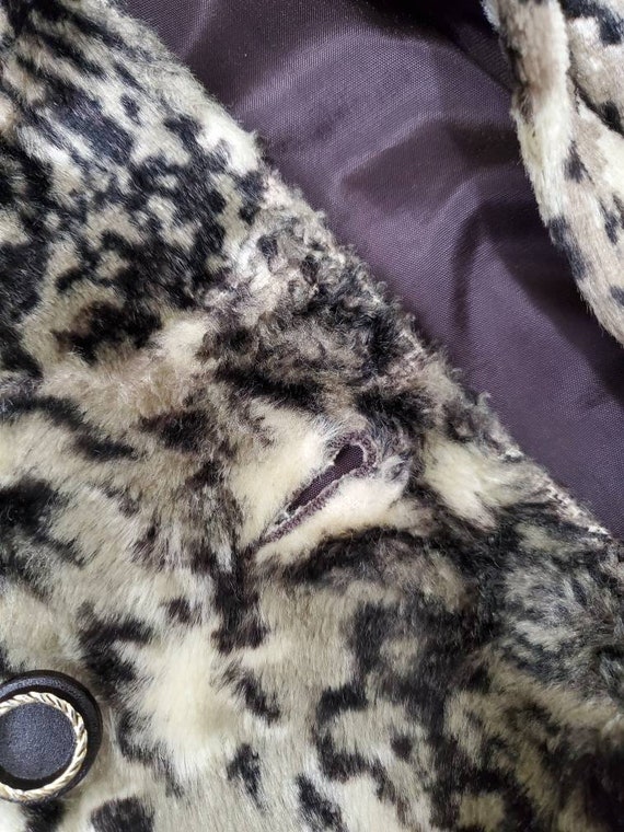 Vintage Union Made Velvet and Faux Fur Penny Lane… - image 6