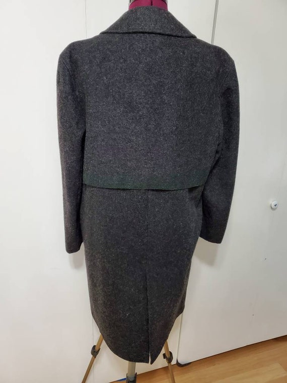 Vintage Baur Foradori Tyrol Wool Blanket Coat - image 4