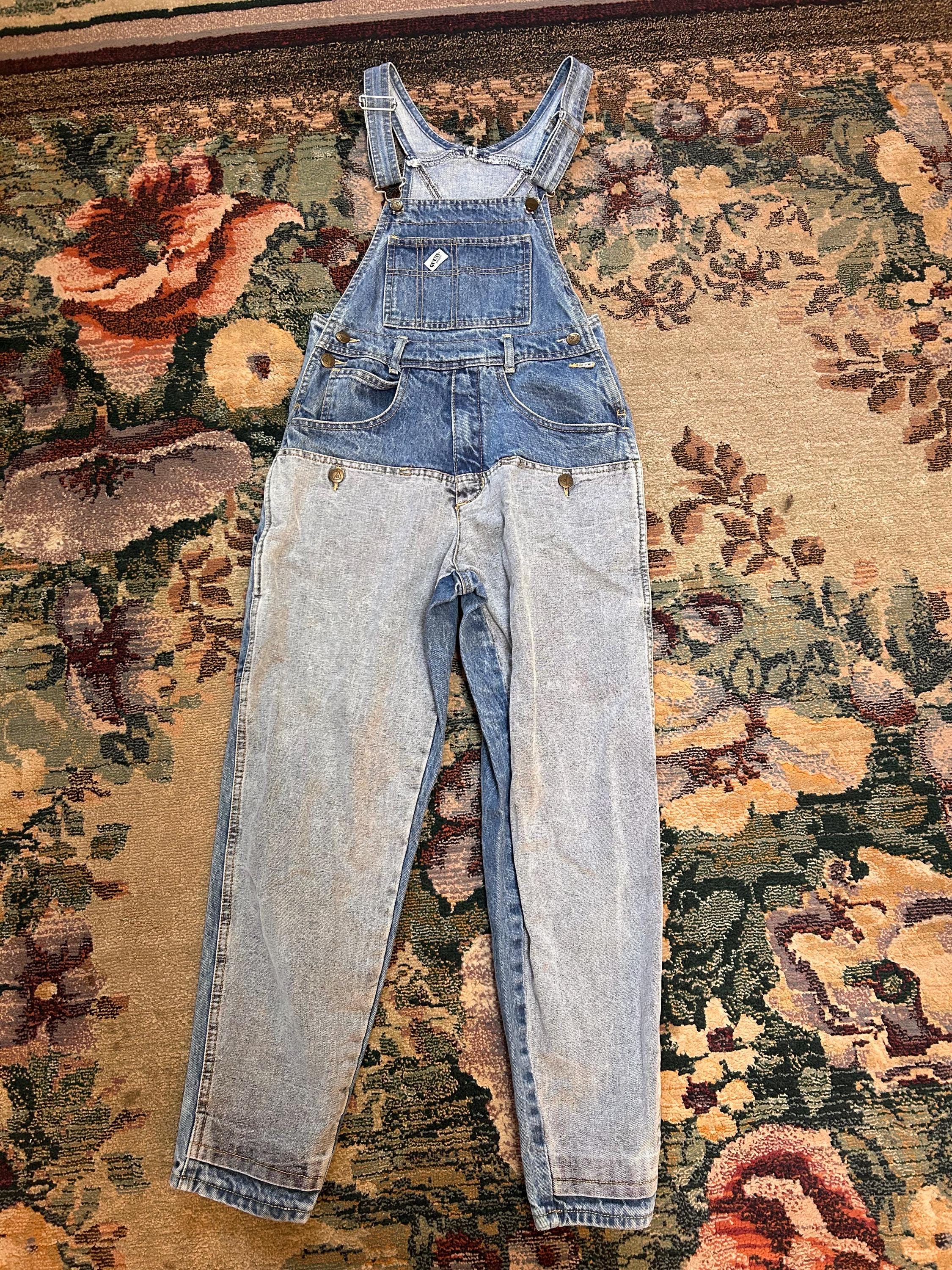 80s Vintage Overalls - Etsy