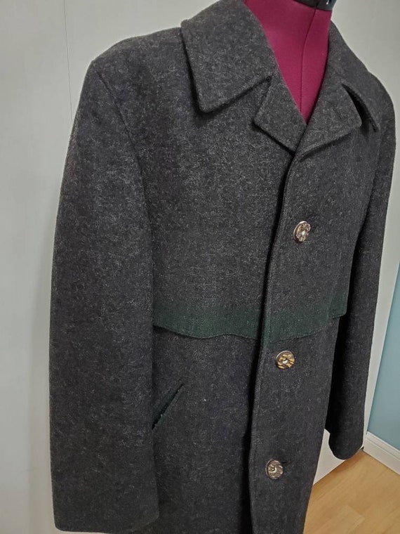 Vintage Baur Foradori Tyrol Wool Blanket Coat - image 2
