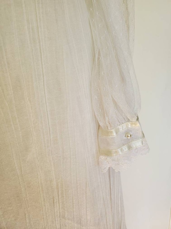 70's Handmade Gunne Sax Inspired Prairie Dress - image 4