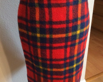 70's Jantzen Jr Plaid Wool Skirt