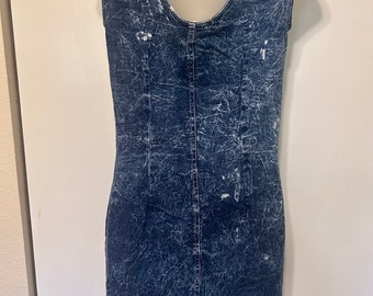 acid wash bodycon dress Strapless Bodycon Mini Dress  Cotton Candy LA