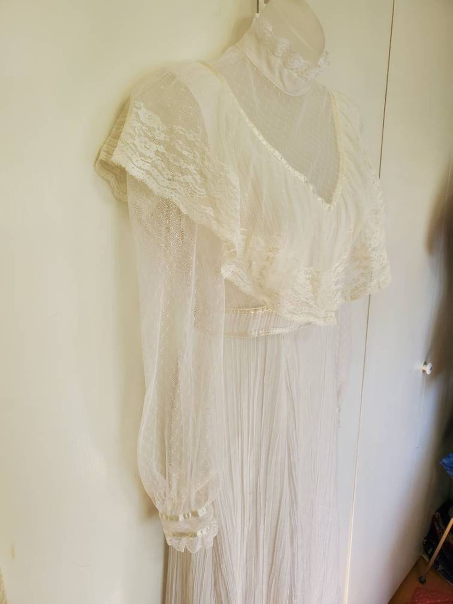 70's Handmade Gunne Sax Inspired Prairie Dress - Etsy