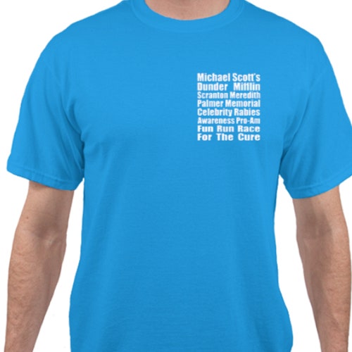 Dunder mifflin running shirt Clearance