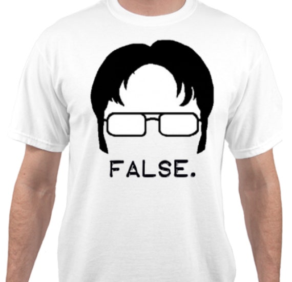 dwight schrute false shirt