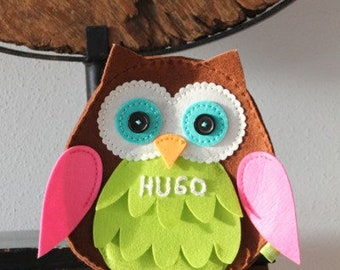 Children's backpack #Hugo owl