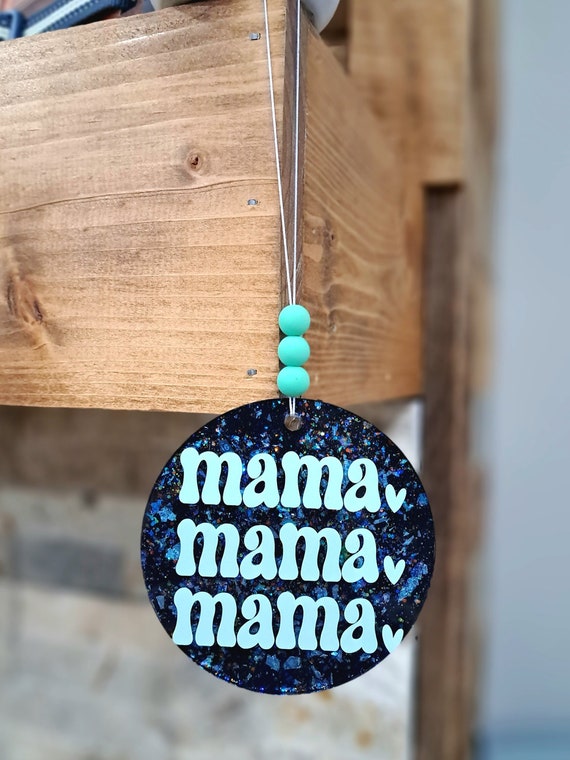 Mama Acryl Auto Anhänger Rückspiegel Auto Anhänger - .de