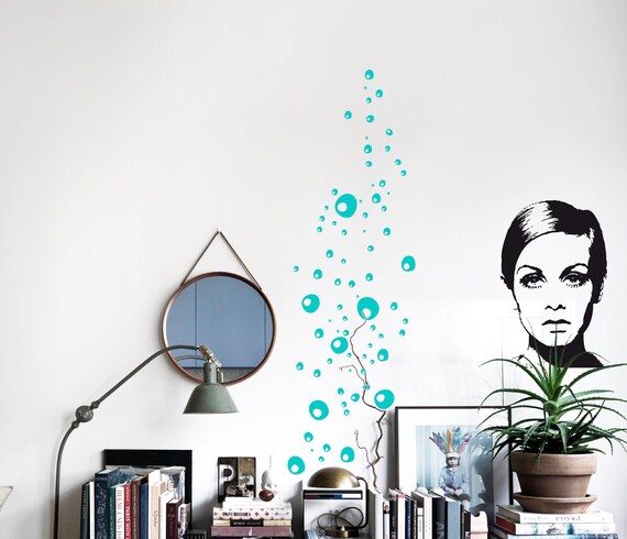 4 Adesivi Murali A Bolle Di Sapone - Colorati E Impermeabili Per Decorazione Bambini - Foto 8