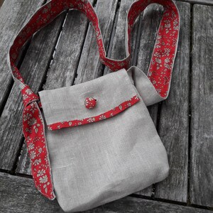 Bolsa de lino portátil Liberty, llaves