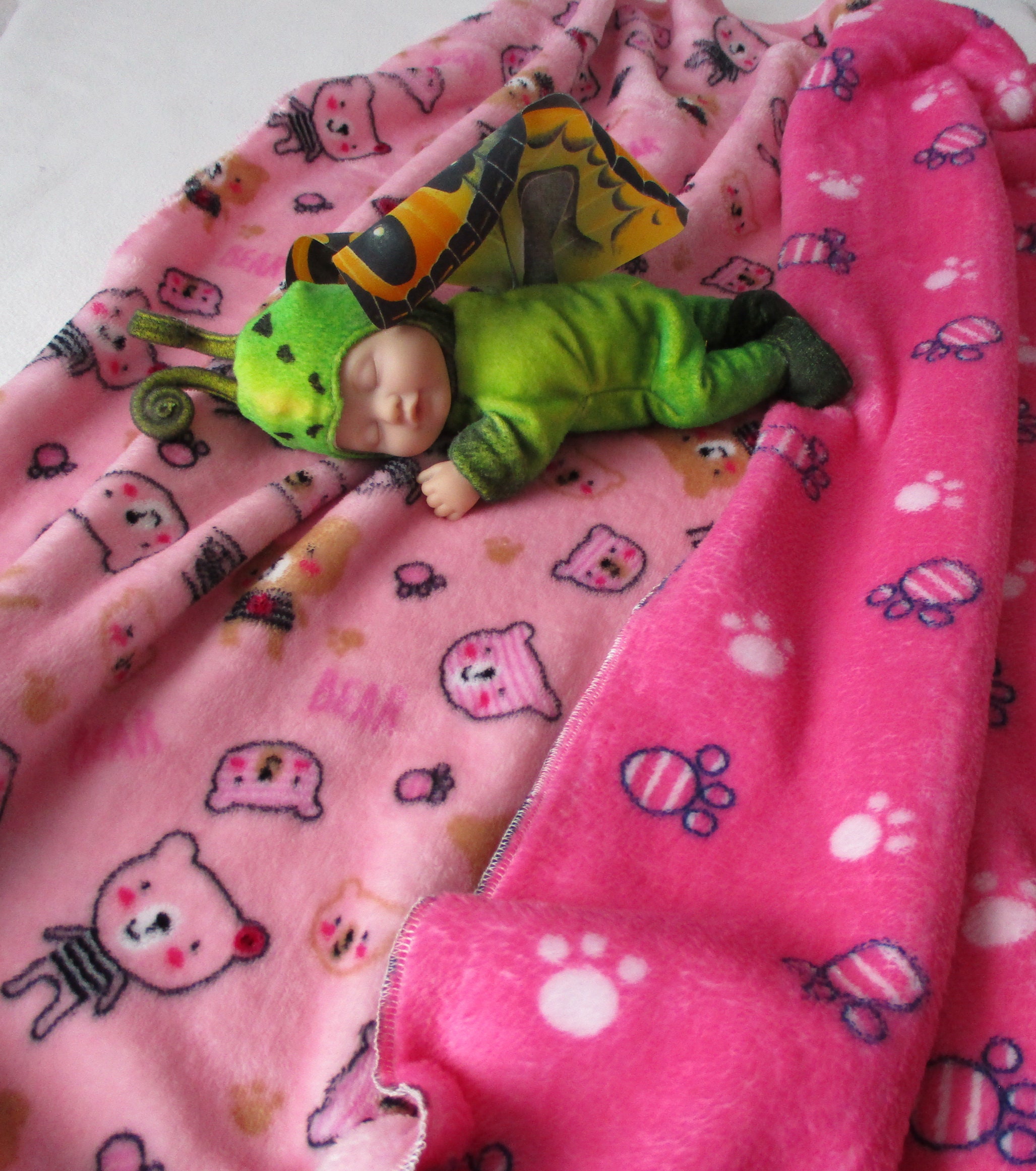 Baby blanket cuddly blanket pram blanket cuddly corner cuddly Etsy