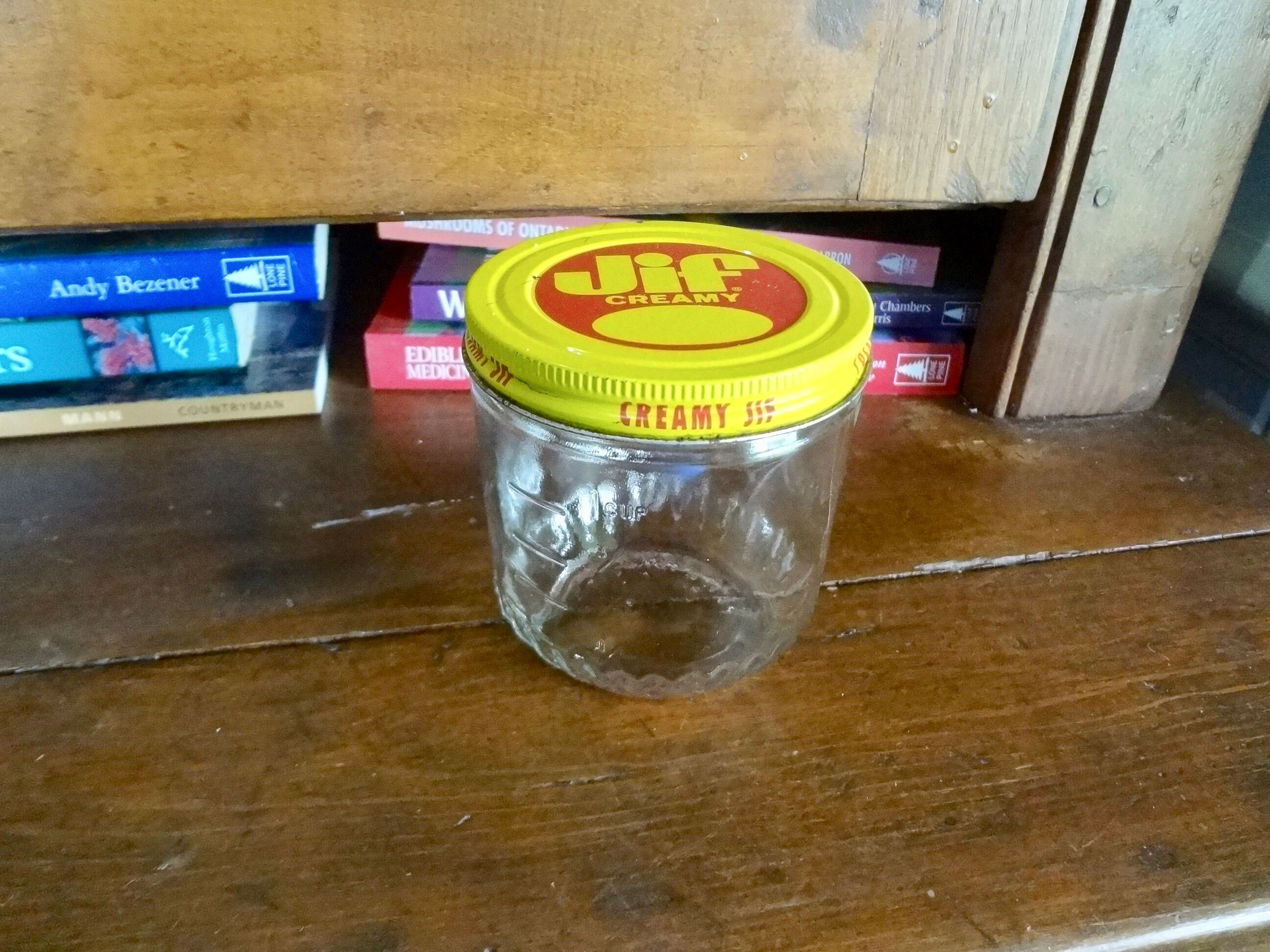 Jif Creamy Peanut Butter Jar 1960s Glass Measuring Cup Etsy