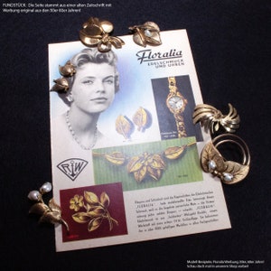 Floralia Rodi & Wienenberger chain gold-colored classic 50s 60s, junk thing image 5