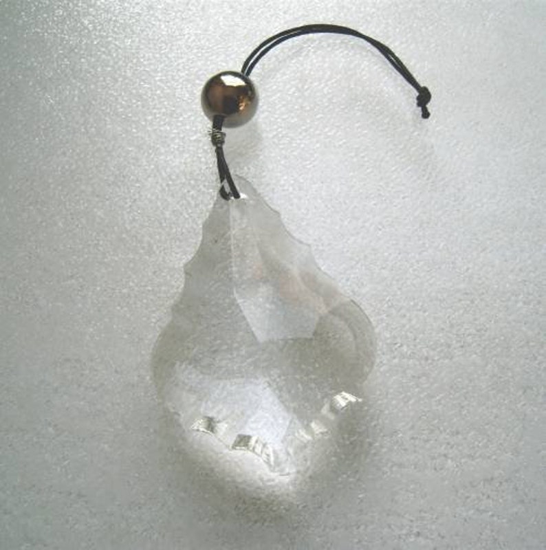 decorative glass drop crystal image 1
