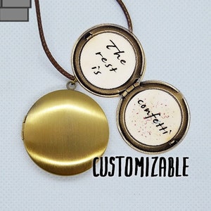 Haunting of Hill House Olivia Crain's Locket (personalized message or photos inside) Pendant Necklace