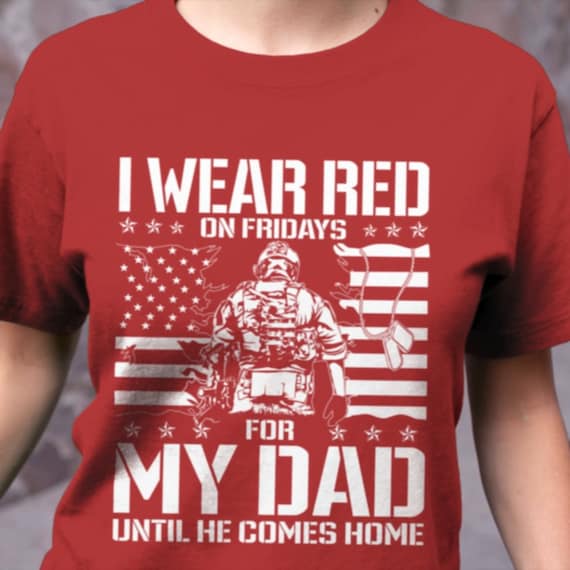 Deployed Daddy Shirt - Red Friday Military Kids T-Shirt Deployed Daddy Shirt - Red Friday Military Kids T-Shirt