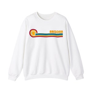 Arizona Sweatshirt | Sweatshirts For Women | Grand Canyon State Phoenix Tucson Mesa Chandler Long Sleeve Crewneck Sweater Shirt For Men