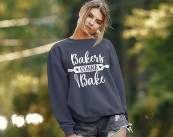 Ladies Bakers Gonna Bake V-neck Tee Baking Bakery Wife Gift Shirt