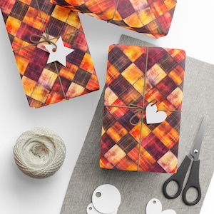 Colors Of Autumn Wrapping Paper, Fall Wrapping Paper, Fall Gift Wrap, Decorative Paper, Birthday Halloween Gift Wrap, Wrapping Paper Rolls